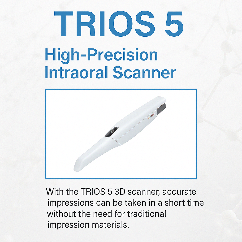 Latest Trios 5 oral scanner at Sinchon Dain Dental Hospital